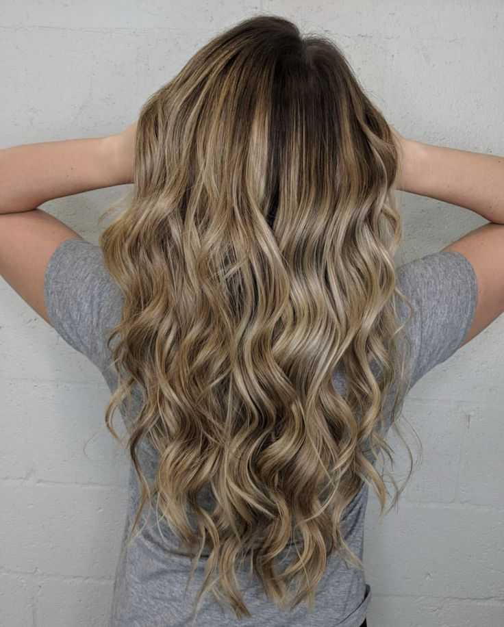 Long Hair, Long Layers, Honey Blonde, Beach Wave, Shadow With Latest Curls Hairstyles With Honey Blonde Balayage (Gallery 2 of 20)