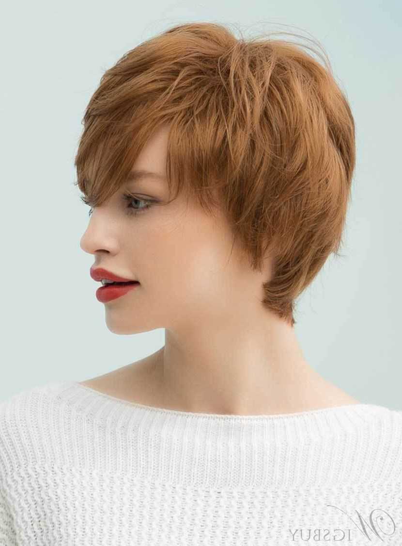 Mishair® Graceful Short Feathered Pixie Haircut With Wispy With Regard To Famous Short Wavy Hairstyles With Straight Wispy Fringe (Gallery 14 of 20)