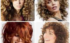 Shaggy Hairstyles for Thick Curly Hair