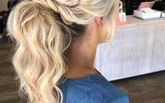 Halo Ponytail Hairstyles