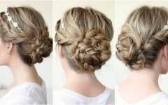 Floral Braid Crowns Hairstyles for Prom