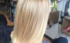 Bright Long Bob Blonde Hairstyles