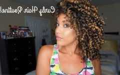 Curly Hairstyles with Shine