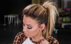 Mature Poofy Ponytail Hairstyles