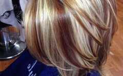 Brown Blonde Sweeps of Color Hairstyles
