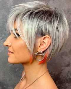 20 Inspirations Gray Pixie Afro Hairstyles