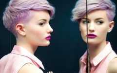 Pink Short Pixie Haircuts