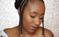 Halo Braided Hairstyles with Beads