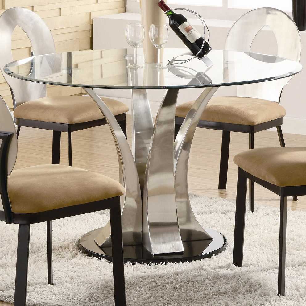 Featured Photo of Round Dining Tables With Glass Top