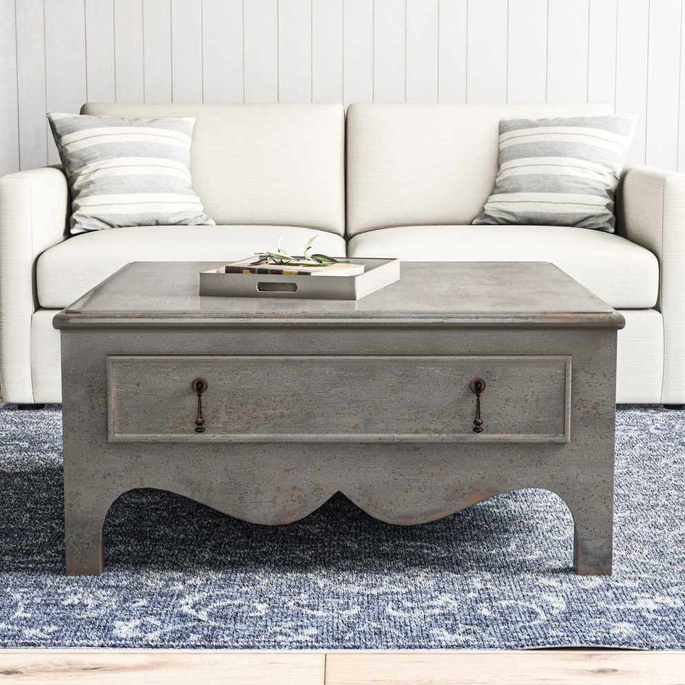 Featured Photo of Gray Driftwood Storage Coffee Tables