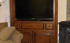 Oak Tv Cabinets for Flat Screens with Doors