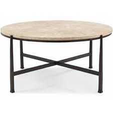 Featured Photo of Round Stone Top Coffee Table  Decoration