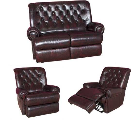 Showing Photos of Chesterfield Recliners (View 8 of 20 Photos)