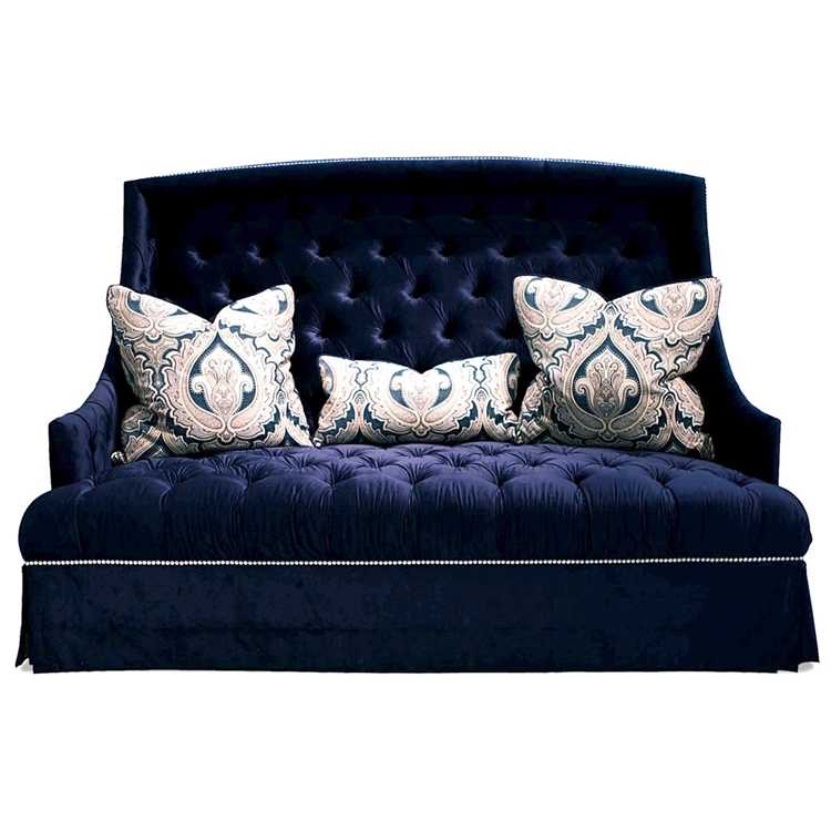 Explore Photos of Blue Tufted Sofas (Showing 9 of 20 Photos)