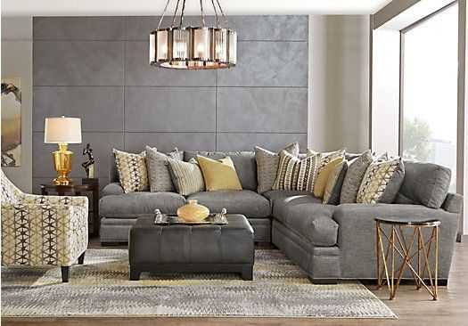 Featured Photo of Cindy Crawford Home Sectional Sofa