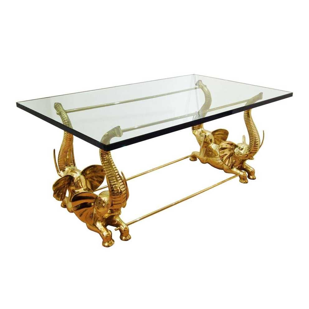 Featured Photo of Elephant Coffee Tables With Glass Top