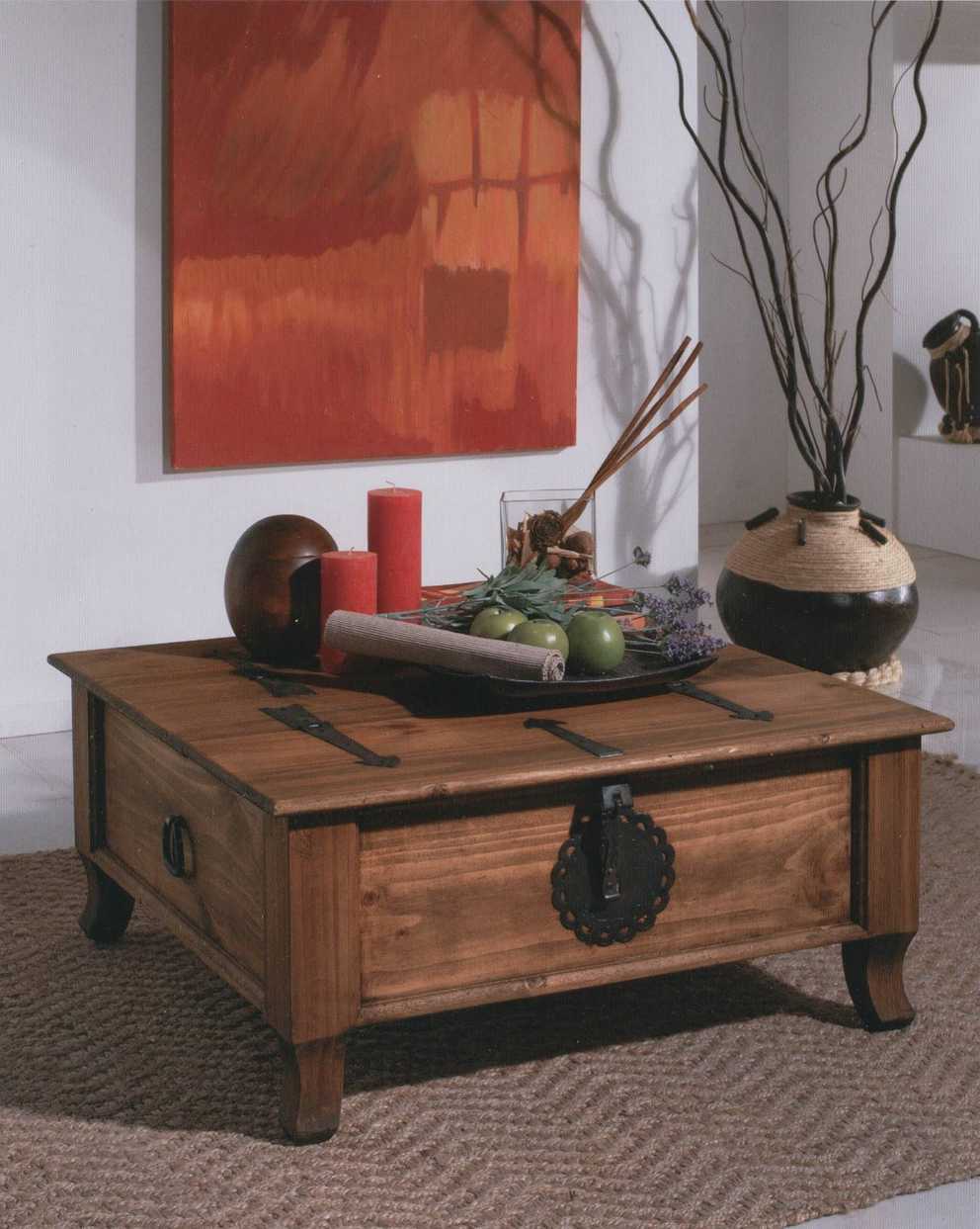 Featured Photo of Dark Wood Chest Coffee Tables