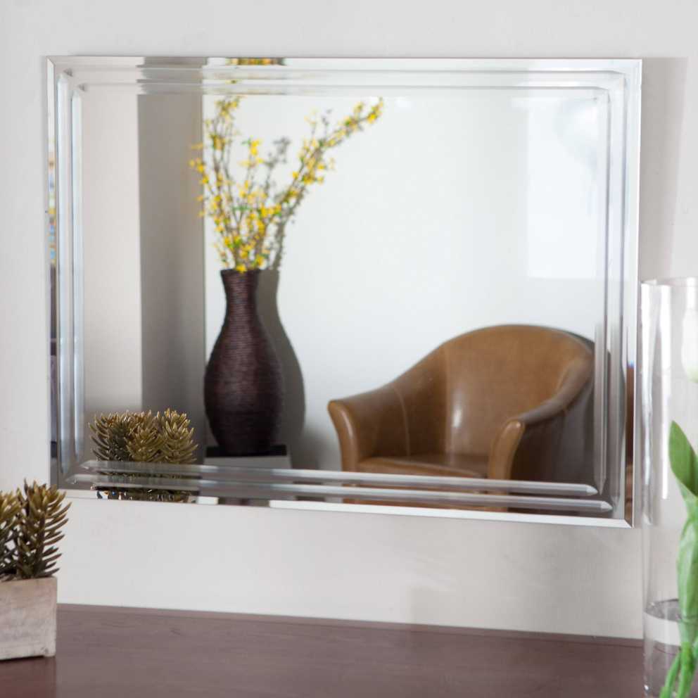 Featured Photo of Large Frameless Wall Mirrors