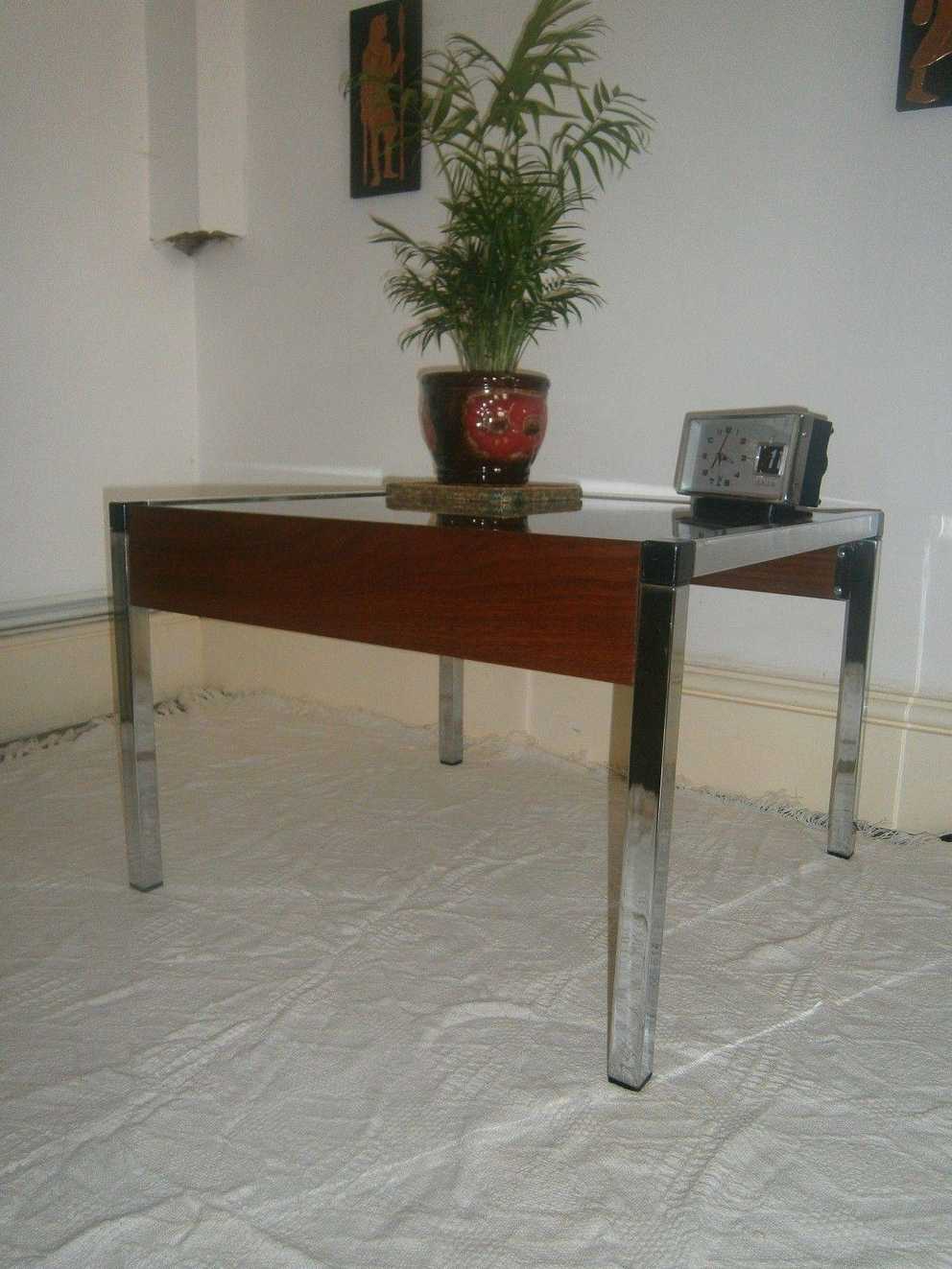 Image Gallery of Retro Smoked Glass Coffee Tables (View 23 of 30 Photos)