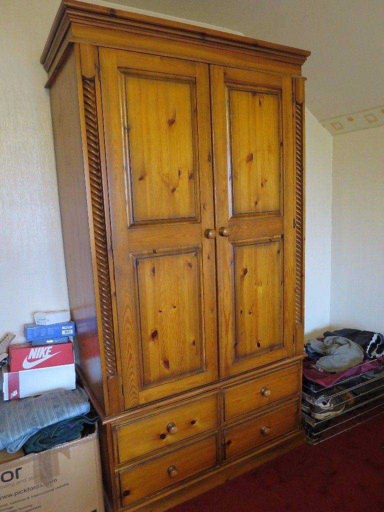 Showing Photos of Pine Double Wardrobes (View 14 of 15 Photos)