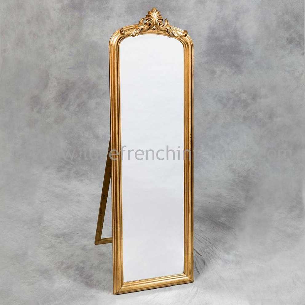 Gallery of Gold Standing Mirrors (View 12 of 15 Photos)