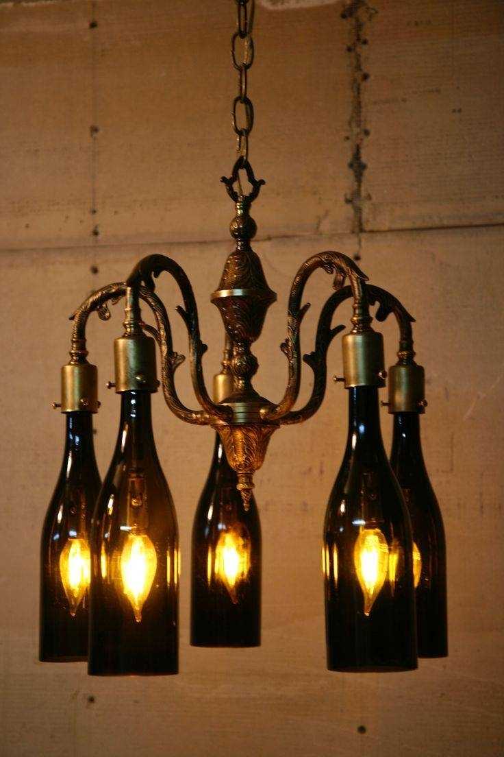 View Photos of Wine Bottle Ceiling Lights (Showing 11 of 15 Photos)