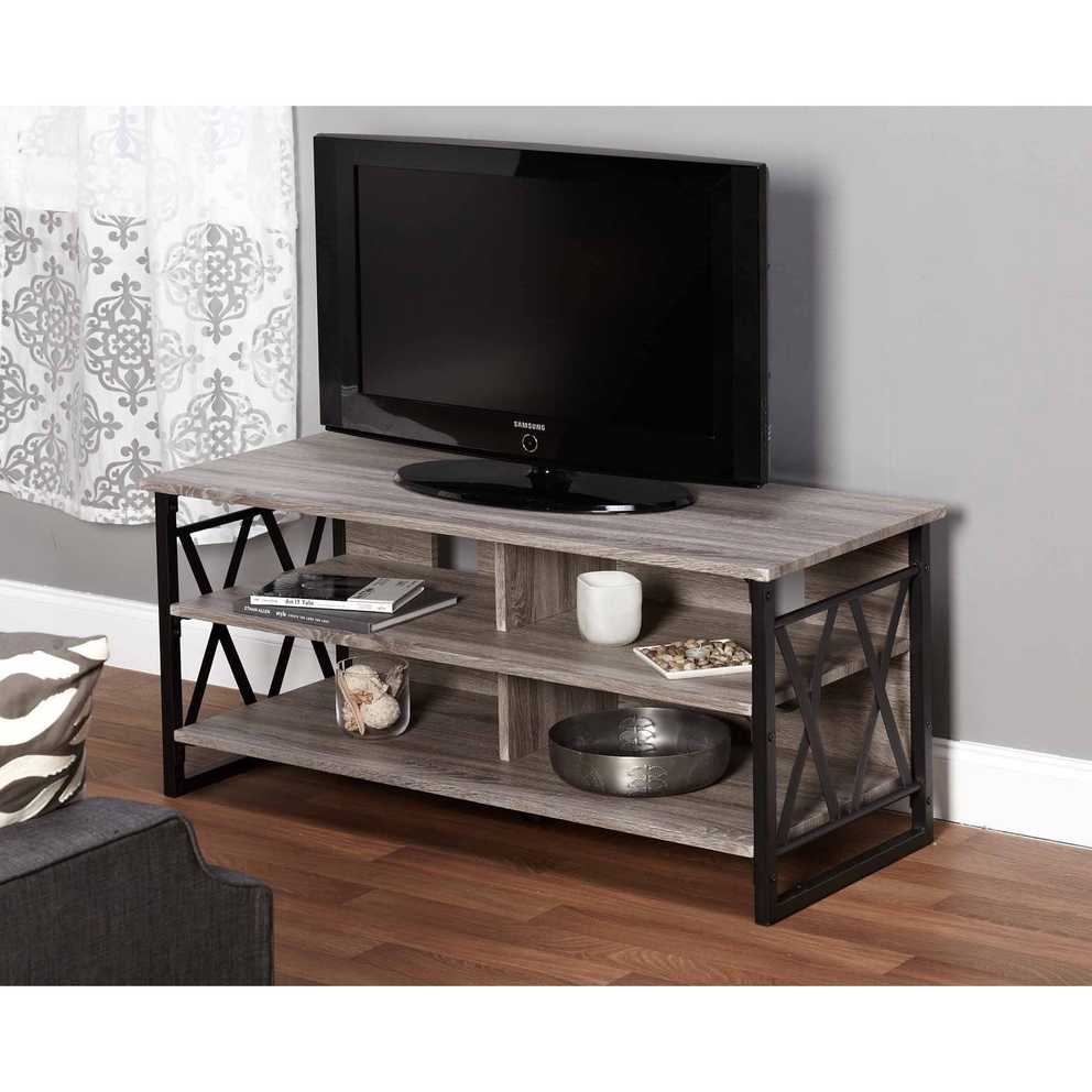 Explore Photos of Grey Wood Tv Stands (Showing 10 of 15 Photos)