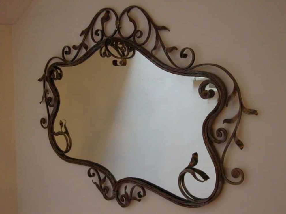Amazing Wrought Iron Mirror : Mirror Design Ideas | Xtend Studio For Rod Iron Mirrors (Gallery 9 of 15)