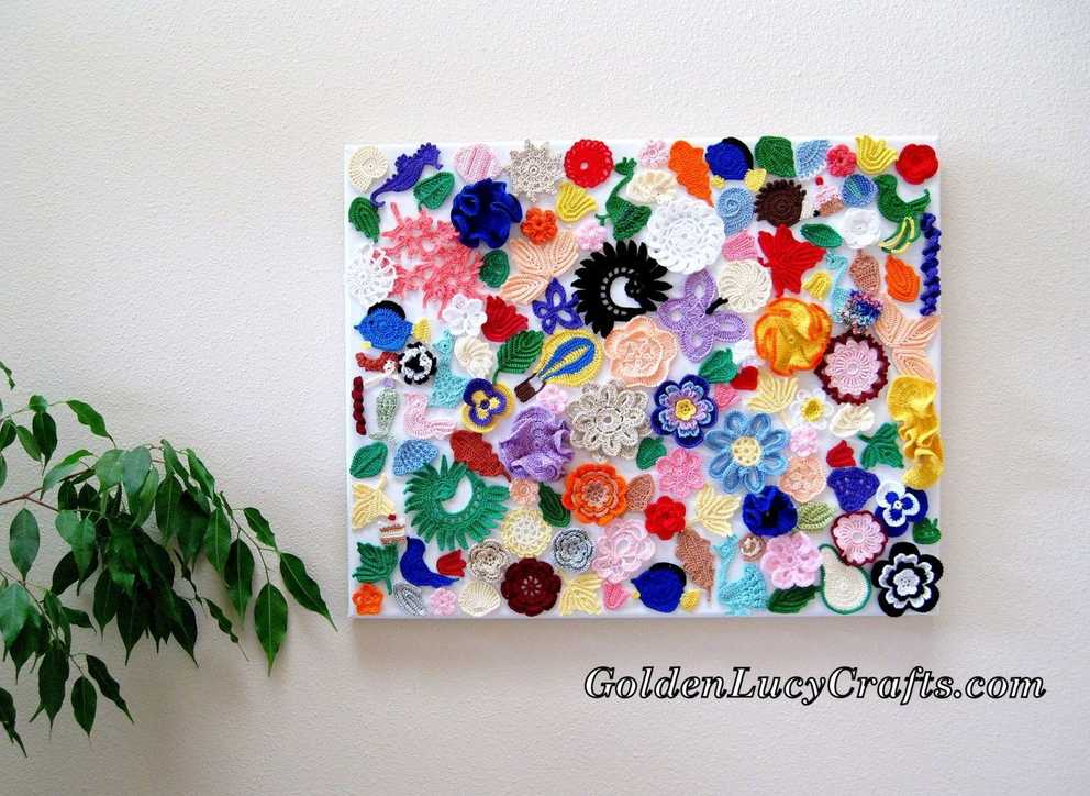 Featured Photo of Crochet Wall Art