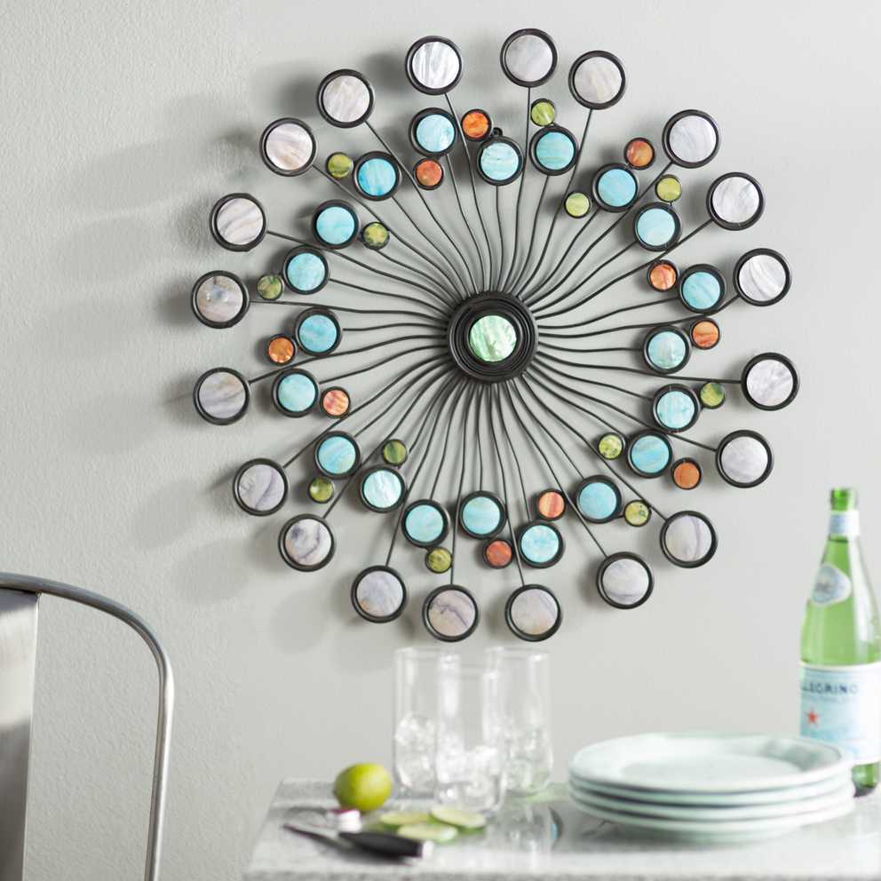 Modern Metal Wall Décor Inside Contemporary Abstract Round Wall Decor (Gallery 8 of 30)