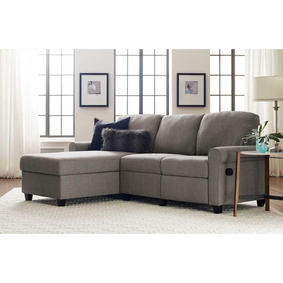 Featured Photo of Copenhagen Reclining Sectional Sofas With Right Storage Chaise