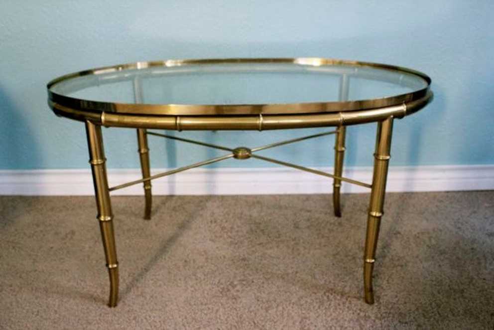 Featured Photo of Antique Brass Round Cocktail Tables
