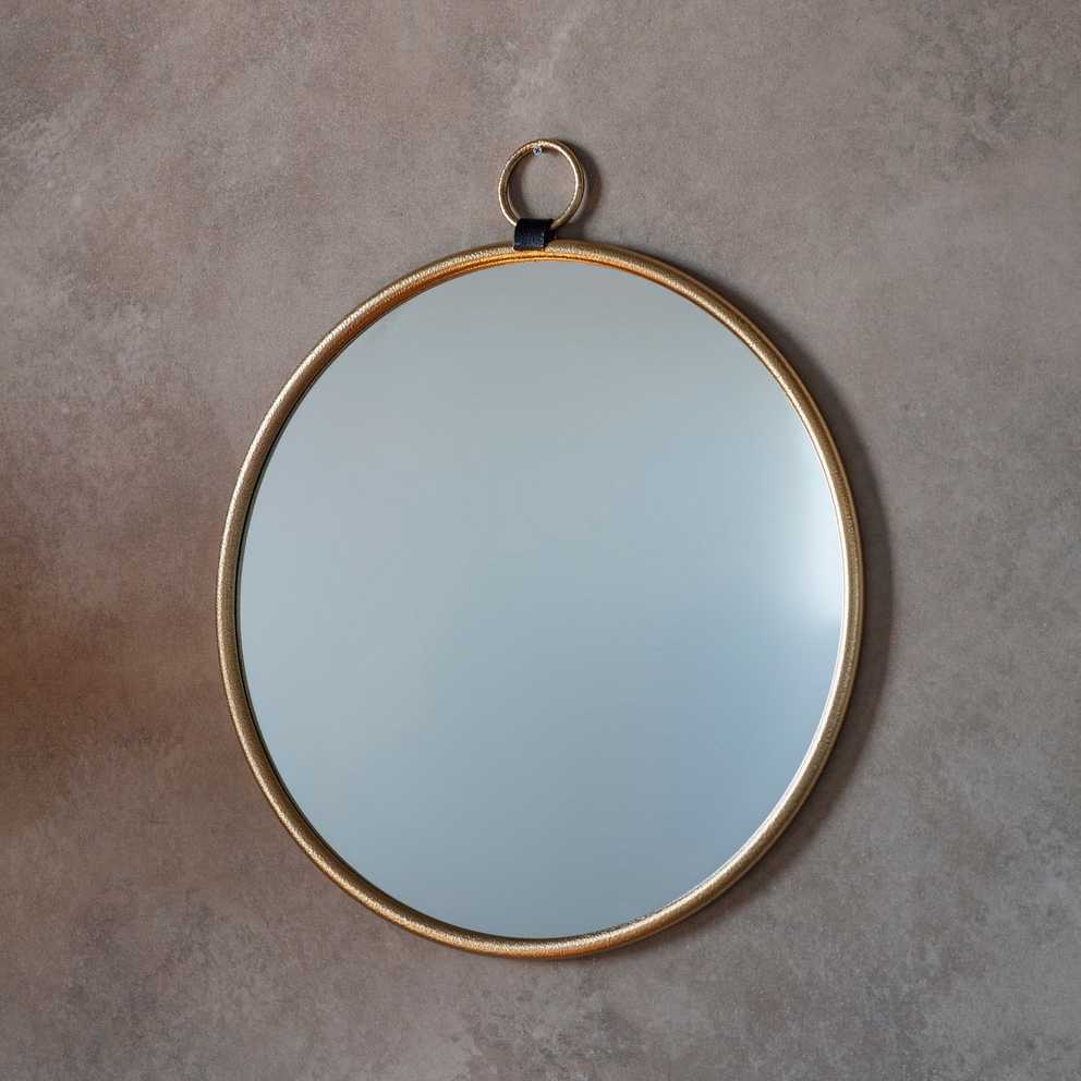 Featured Photo of Round Metal Luxe Gold Wall Mirrors