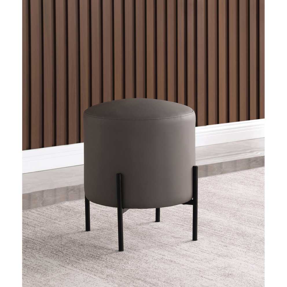 15 Best Collection of Matte Grey Ottomans