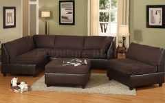 Chocolate Brown Sectional Sofa