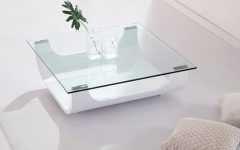 9 Best Collection of White Glass Coffee Table