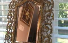 Antique Brass Wall Mirrors