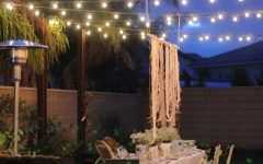 Outdoor Patio Hanging String Lights