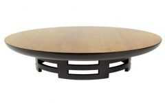 Small Round Low Coffee Table