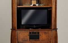 15 Ideas of Real Wood Corner Tv Stands