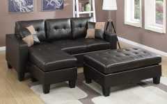 Leather Sectionals with Ottoman