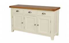 Cream and Oak Sideboards