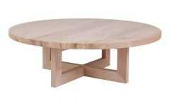 Round Oak Coffee Tables