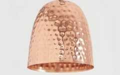 Hammered Copper Pendant Lights
