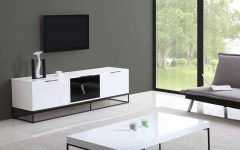 White and Black Tv Stands