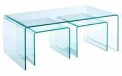 One Piece Glass Coffee Table Cheap