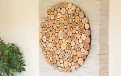 Round Wood Wall Art