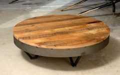 Wood Glass Coffee Tables Round and Square