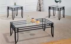 10 The Best Wrought Iron Glass Top Coffee Table