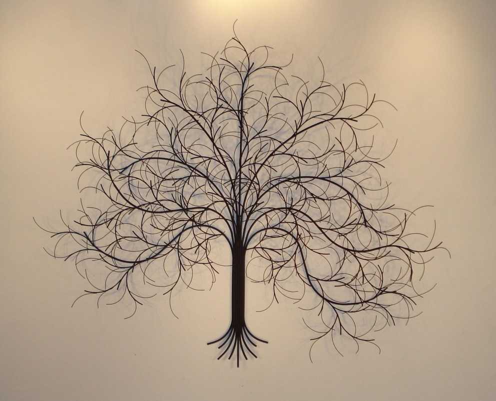 Trees – Wall Art – Metal Sculpture – Metal Decor Pertaining To Metal Tree Wall Art Sculpture (Photo 1 of 20)